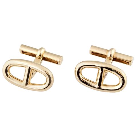 hermes cufflinks|authentic hermes cufflinks.